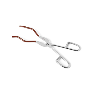 United Scientific™ Crucible Tongs Stainless Steel PTFE Tips, Sterile